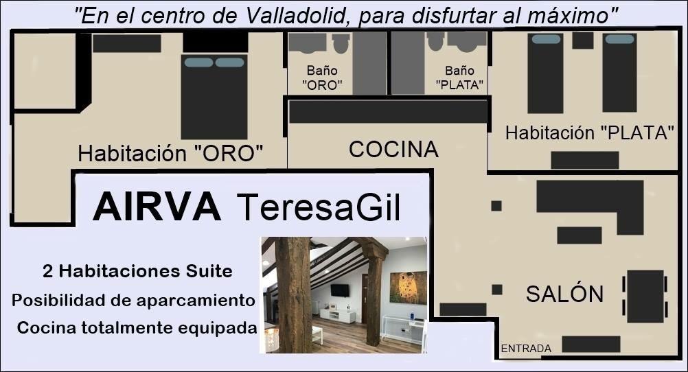 Airva: Apartamento Teresa Gil Valladolid Extérieur photo